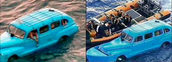 
            Сбежать любой ценой. Удивительные плавающие автомобили Кубы
        