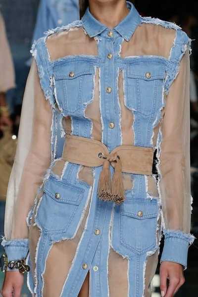 Модные джинсовые платья 2023 года