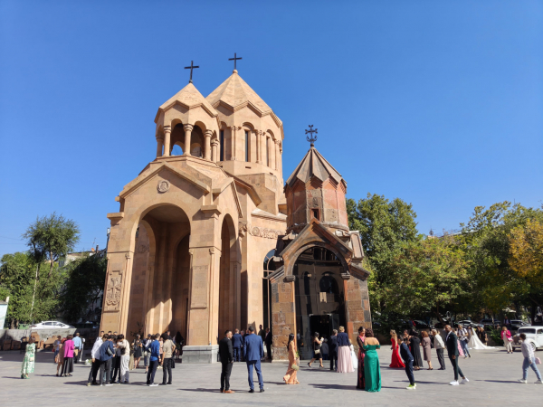 20 достопримечательностей в центре Еревана на карте