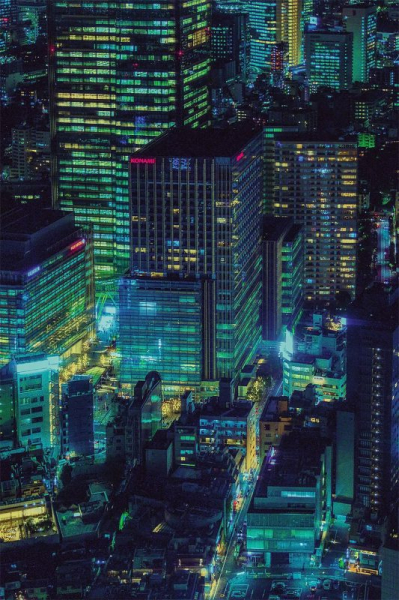 Город огней: 15 потрясающих снимков ночного Токио с высоты небоскребов